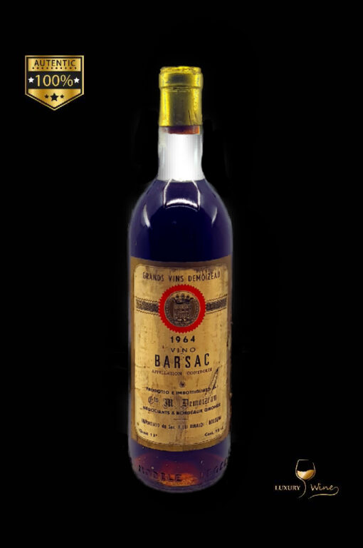 vin de colectie Barsac 1964