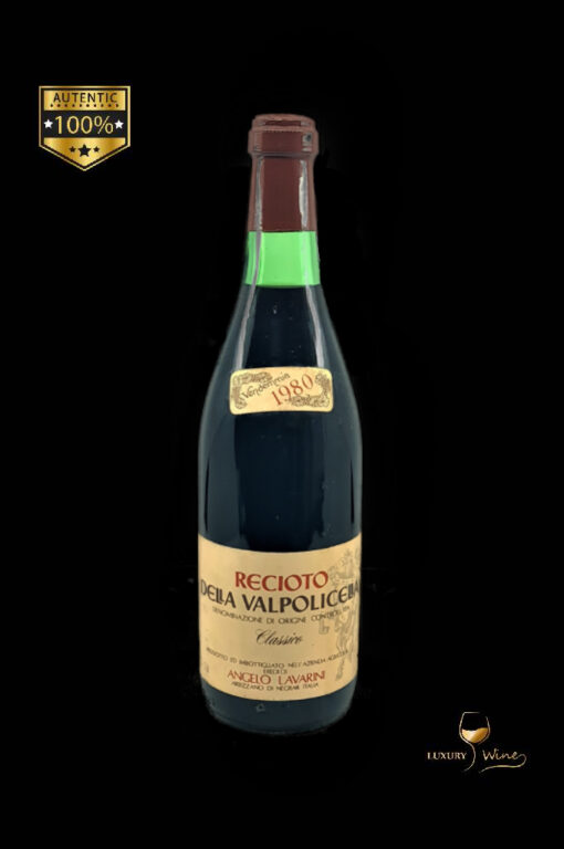 vin de colectie rosu Recioto della Valpolicella 1981