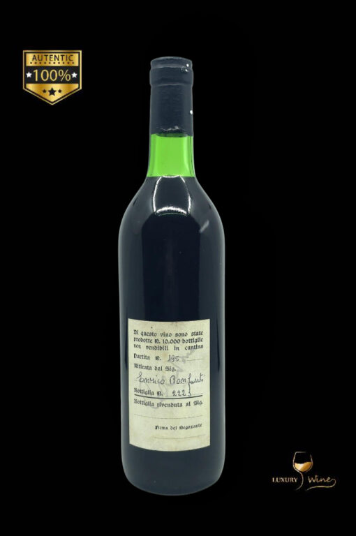 vin vechi de colectie 1975