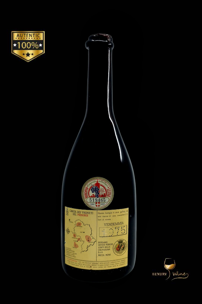 1975 Vin vechi de colectie Barbera Dasti 2 vin din anul nasterii 1975