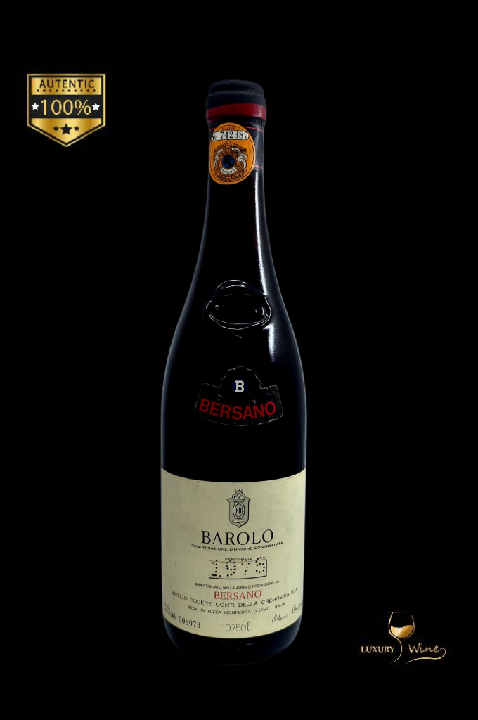 1975 Vin vechi de colectie Barolo Bersano 1 vin vechi 1975 Barolo