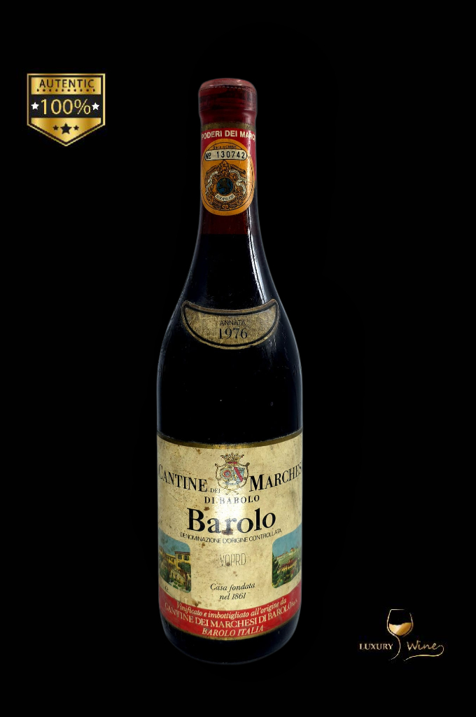 1976 Vin vechi de colectie Barolo Marchesi di Marolo vin de colectie 1976