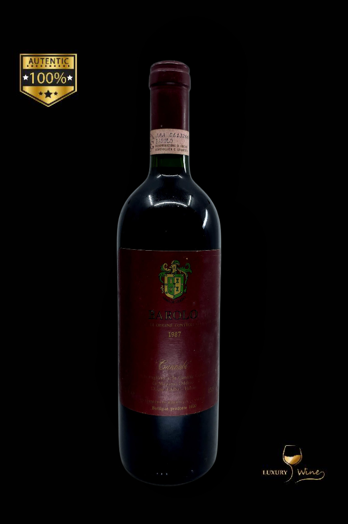 1987 Vin vechi de colectie Barolo Canubi vin de colectie 1987