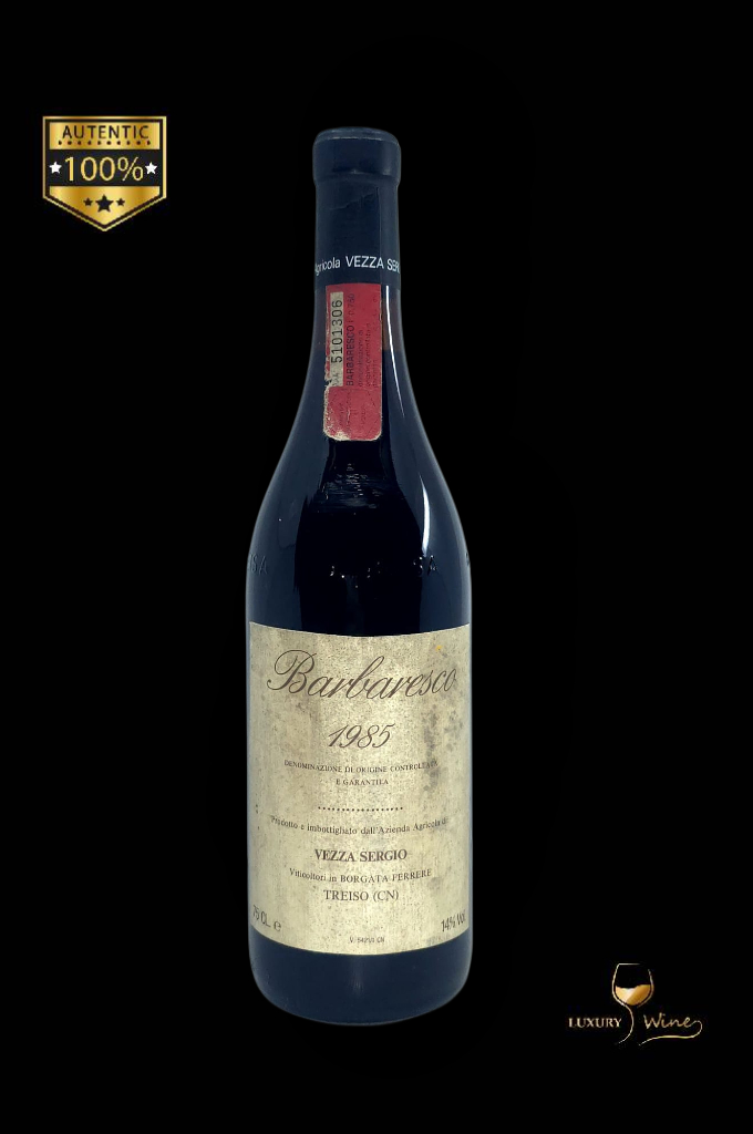 1985 vin vechi de colectie Barbaresco Vezza vin vechi 1985