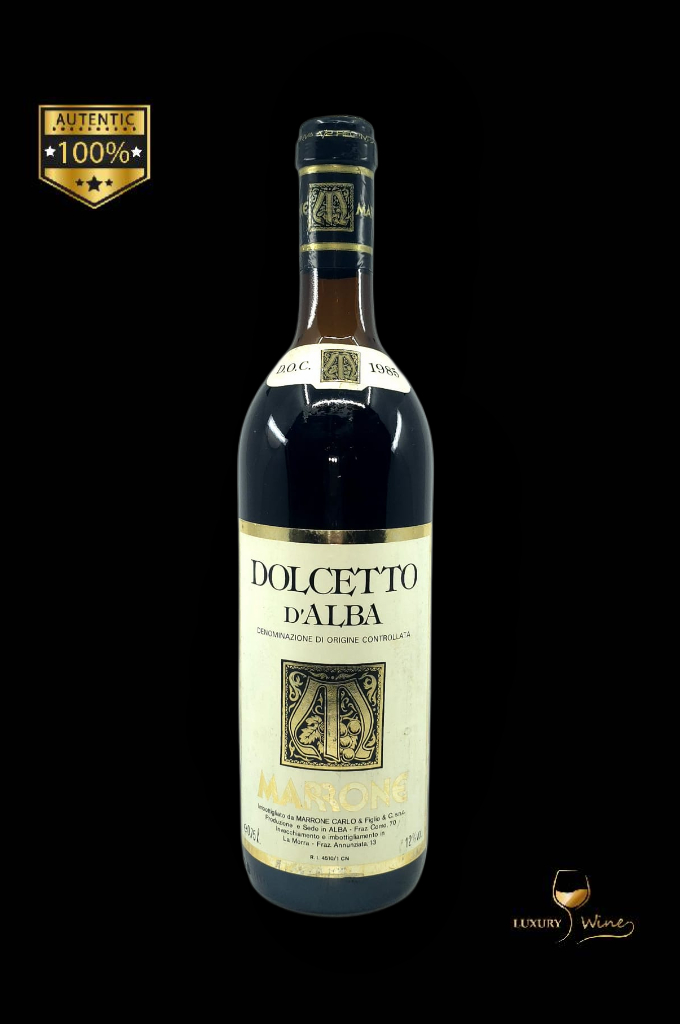 1985 vin vechi de colectie Dolceti D'Alba vin din anul nasterii 1985