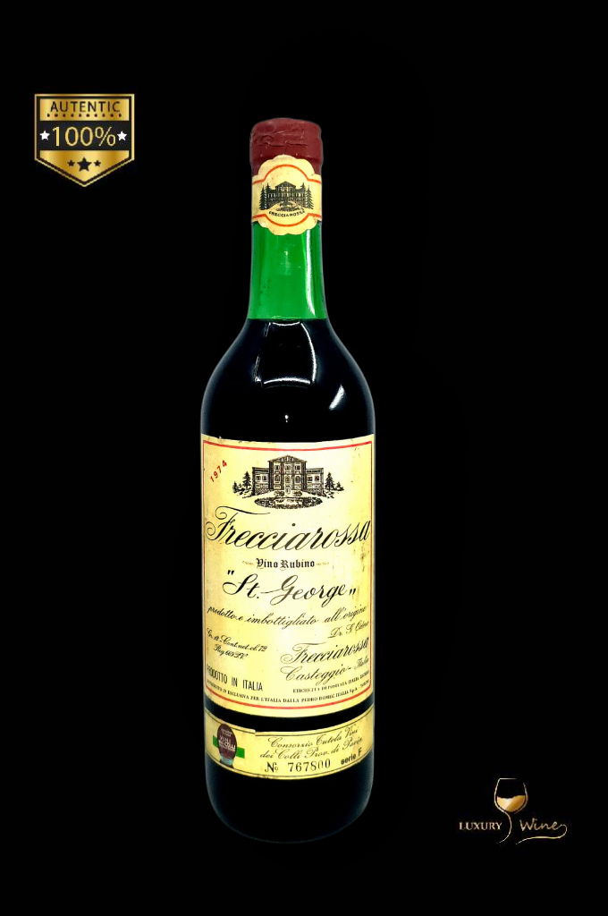 1974 vin vechi de colectie Frecciarossa vin vechi 1974