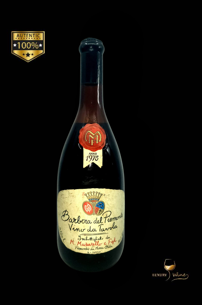 1975 vin vechi de colectie Barbera del Piemonte 1 vin de colectie 1975