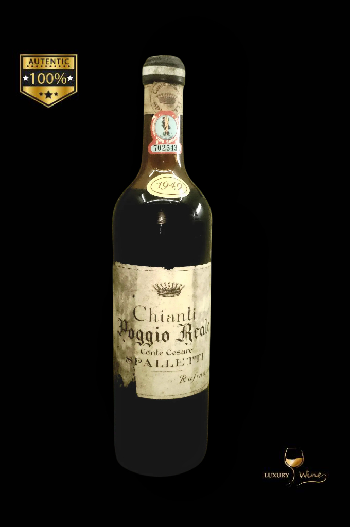 1949 vin vechi de colectie Chianti Poggio Reale vin vechi 1949