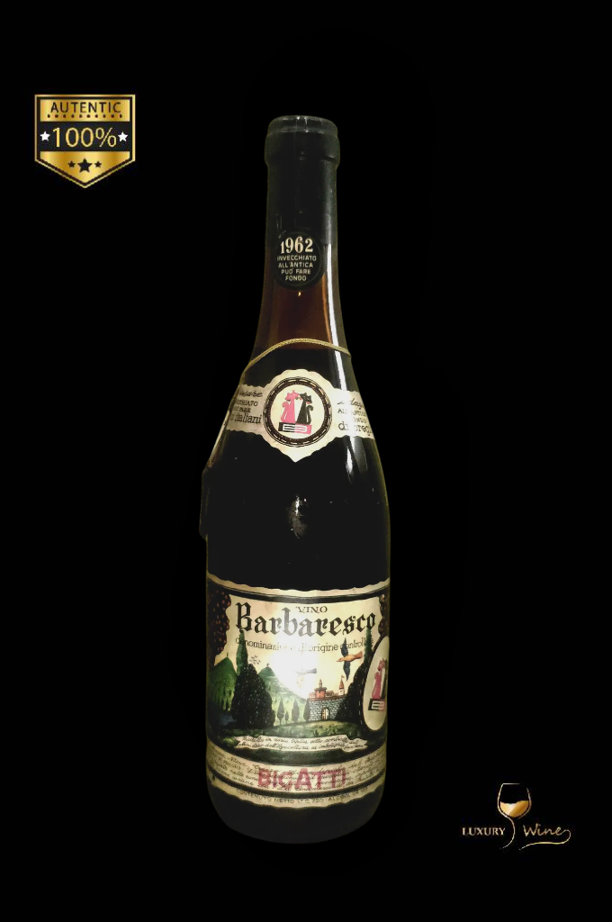 1962 vin vechi de colectie Barbaresco Bigatti vin vechi 1962
