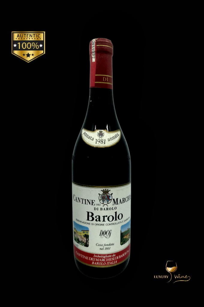 1981 vin vechi de colectie Barolo Marchesi di Barolo vin vechi 1981