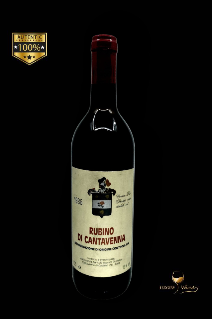 1986 vin vechi de colectie Rubino di cantavena vin vechi de colectie 1986