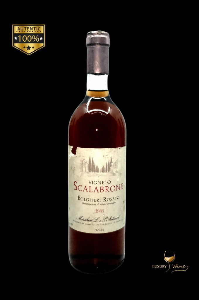 1986 vin vechi de colectie Bolgheri Rosato vin vechi 1986